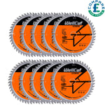 TCT Saw Blade 165mm x 48T x 20mm Bore For DWS520,DCS520,GKT55 Pack of 10