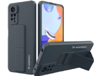 Wozinsky Wozinsky Kickstand Fodral flexibelt silikonfodral med stativ Xiaomi Poco X4 Pro 5G marinblå