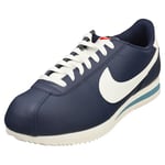 Nike Men's Cortez Sneaker, Blue, 7.5 UK