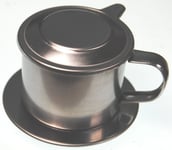 New Genuine Vietnamese Asian Two Cup Coffee Pot Filter Maker V3 Expresso