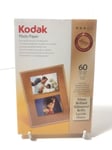 60 Sheets - Kodak Photo Paper- GLOSS - 6" x 4" - 165gm -Instant Dry