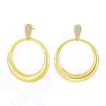 Nordahl Andersen Kiminor Förgyllt Silver Öronsnäcka Med Zirconia 30453605900