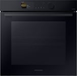 Samsung Bespoke 76L Series 6 Dual Cook Pyrolytic Built-in Oven with Add Steam - NV7B6675CAK