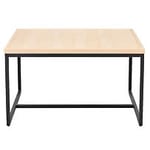 Rowico Deerfield soffbord ek vitpigmenterad 70x70 cm