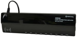 Mercury 8 Way TV Aerial Distribution Amplifier Signal Booster Splitter Digital