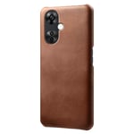 OnePlus Nord CE 3 Lite (5G) Kunst Skinn Plast Deksel - Brun