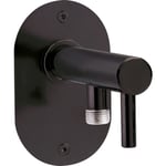 Frostline Duo Wall utomhuskran, till 30-55 cm vägg, svart