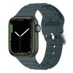 Apple Watch 41mm Series 9 Sportigt armband i silikon, grön