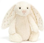 Jellycat Medium Bashful Twinkle Bunny Collectable Plush Decoration