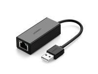 Ugreen USB-adapter UGREEN CR110 USB till RJ45 nätverksadapter (svart)