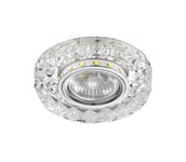 LUXERA 71074 - Upotettu valo CRYSTALS 1xGU10/50W/230V + LED STRIPE