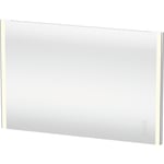 Duravit XSquare spejl med lys, dæmpbar, touch, 120x80 cm, krom