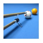 TX GIRL Transparent Acrylic Billiards Pool Cue Stick Holder Stand Rest TV Ball Dedicated Snooker Rest Head Billiards Accessories (Color : Acrylic N3)