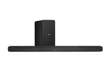 Denon DHT-S517 Soundbar with Subwoofer, Bluetooth, Dolby Digital, Dolby Atmos, Sound Bar for TV, Dialogue Enhancer, HDMI ARC, Wall Mountable, Music Streaming, Including HDMI Cable