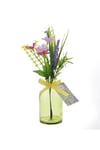 Mother's Day Glass Flower Vase - Green