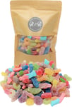 1Ltr Large Bag of Retro Pick and Mix Sweets. Ideal for Birthday, Thank You Gift, Party Prizes, Presents (or just eat Then Yourself)! (Fizzy Mix)