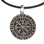Etnox Viking compass halsband 925 silver