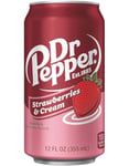 Dr. Pepper Strawberries & Cream 355 ml (USA Import)