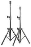 Vonyx LS02K Kit 2x högtalarstativ, 1,15m, 20kg, Kompakt högtalarstativ SKY-180.553