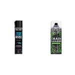 Muc-Off Wet Weather Lube, 400 Millilitres - Biodegradable Bike Chain Lubricant & MUC950 Chain Cleaner, 400 Millilitres - Water-Soluble, Biodegradable Bike Chain Cleaner Spray