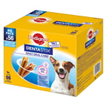 Megapakke! 168 x Pedigree DentaStix Daily/Fresh - for små hunder (5-10 kg)