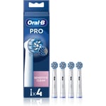 Oral B PRO Sensitive Clean toothbrush replacement heads 4 pc
