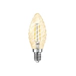 Nasc dimbar vriden LED kronljus amber 2200K 100lm E14 2W