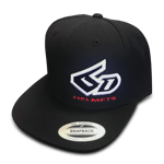 6D Flexfit Helmets Logo Keps Svart