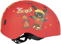 Casque Street Cycle-Skateboard Enfant Lapin Bing vélo (Taille S) 48-52 cm Protection Rouge