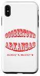 iPhone XS Max Goobertown Arkansas Coordinates Souvenir Case