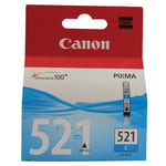 Genuine Canon CLI-521C Cyan Ink Cartridge for Pixma MP630 MP550 MP560 MX870 990