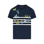 LEGO Jungen T-Shirt Shark LWTaylor 310, 590 Dark Navy, 92