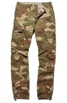 Vintage Industries Loose fit cargo byxa herr - camo (S,woodland)