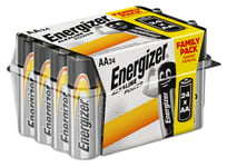 Energizer Alkaline Power AA Batteries - Pack of 24
