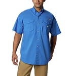 Columbia Men's PFG Bonehead™ Short Sleeve Shirt,Vivid Blue,2X,Big