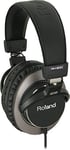 Roland Rh-300 Stereo Headphones - Premium Closed-Back Studio Headphones for Pro