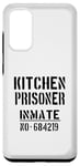 Coque pour Galaxy S20 Slogan humoristique « Kitchen Prisoner »