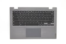 Lenovo Chromebook 14e Keyboard Palmrest Top Cover US Grey 5CB0S95226