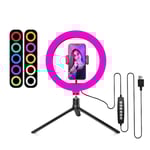 RGB Ring Light Selfie lampa