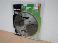 TREND 250MM 60T TCT TABLE MITRE SAW BLADE CSB/25060 DEWALT MAKITA BOSCH ETC