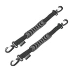 2 st Ski Boots Bärrem - Svart, För Snowboard Sling Rullskridskor