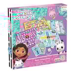 Shuffle – Multijeux Gabby et la Maison Magique – Jeux Traditionnels - Jeu de société Enfant/Famille – à partir de 5 Ans – De 2 à 4 Joueurs, Gris