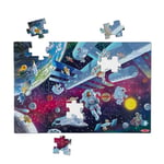 Melissa & Doug Puzzle de sol de l’espace en carton qui brille dans le noir - 48 pièces, pour garçons et filles à partir de 3 ans