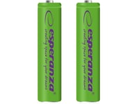 Esperanza Eza101g - 5901299923115 Esperanza Eza101g - Ni-Mh Aaa 1000Mah Rechargeable Batteries 2 Packs - Green