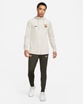 F.C. Barcelona Strike Men's Nike Dri-FIT Hooded Football Tracksuit