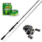 Lunker Stick Versatile Perch light Curado Combo
