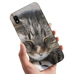 Samsung Galaxy A10 - Skal/Mobilskal Sovande Katt