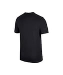 Nike Air Jordan Mens T-Shirt in Black Cotton - Size Small