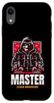 Coque pour iPhone XR Cybersécurité - Master Code Breaker