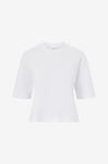 Gina Tricot - Topp Basic Boxy Tee - Vit